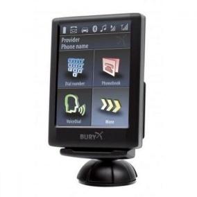 Bury CC9068 touch screen Bluetooth handsfree car kit with voice activation and music streaming